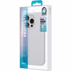Benks magnetinis Vita Pro silikoninis dėklas telefonui, skirtas Iphone 16, pilkas