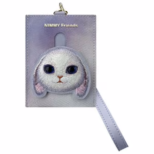 Nimmy Big Eyed Pet 2.0 Rabbit кошелёк-держатель карт - фиолетовый
