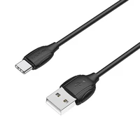USB kabelis Borofone BX19 USB-A to USB-C 1.0m juodas