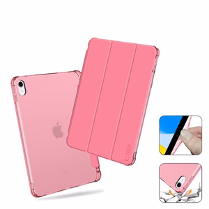 Tech-Protect SC Pen Hybrid dėklas iPad 10 / 2022 - rožinis - permatomas