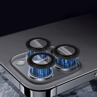 Grūdintas stiklas Tel Protect 3D objektyvo Aramid serija kamerai Iphone 16/16 Plus (2 objektyvai)