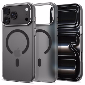 Tech-Protect MagZero MagSafe dėklas iPhone 17 Pro Max / 18 Pro Max – permatomas matinis juodas