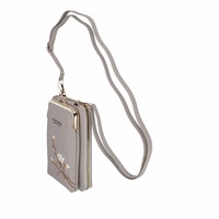 Megztas krepšys telefonui GCW17 pilkas