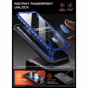Supcase Unicorn Beetle Pro Mag MagSafe 2-set Case for Samsung Galaxy S26 Ultra - Black and Navy Blue