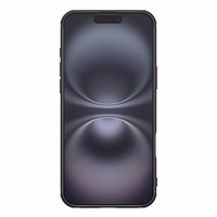 Dėklas telefonui iPhone 16 Plus Nillkin Super Frosted Pro (juodas)