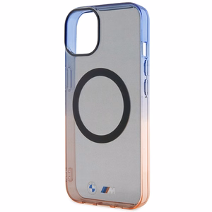 Dėklas BMW BMHMP14SHTGE iPhone 14 6.1" pilka/pilka kietas dėklas Gradientinis Bamperis MagSafe