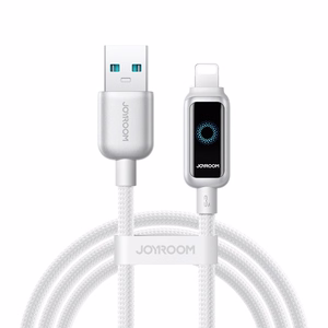 USB kabelis Joyroom S-A55 USB-A to Lightning 3A 1.2m baltas