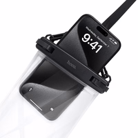 Atsparus vandeniui dėklas Hoco HX52 juodas