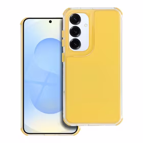 MATRIX dėklas telefonui SAMSUNG S25 geltonas