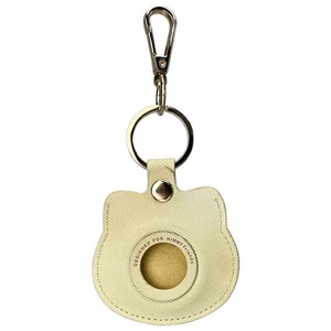 Nimmy Big Eyed Pet 2.0 Katė 3-in-1 Rinkinys: Dėklas telefonui + Piniginė + Sekimo įrenginio dėklas - smėlinas (m)