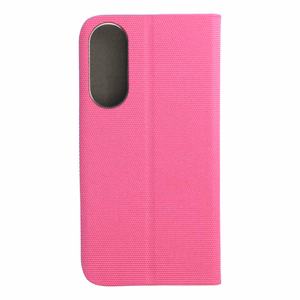 SENSITIVE knygos tipo dėklas telefonui SAMSUNG S25 Edge šviesiai rožinis