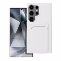 Kortelių dėklas telefonui SAMSUNG S24 Ultra baltas