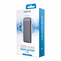 "Forever" maitinimo bankas TB-100S 5000 mAh, juodas