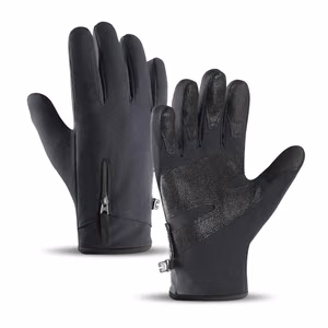 Smartphone gloves M black