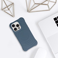 Tel Protect Wave Magnetinis dėklas telefonui Iphone 15 Pro Max mėlyna