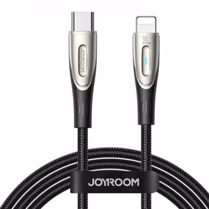 Joyroom Star-Light Series SA27-CL3 кабель USB-C Lightning 30W 1.2м - чёрный