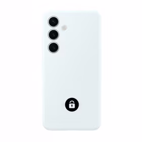 Dėklas "Silicone Cover" skirtas Samsung A336 A33 5G / White / su įpakavimu