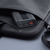 Išorinė baterija Forcell F-Energy Energo P20K2 QC3.0 PD 3A 22,5W 20000 mAh juoda