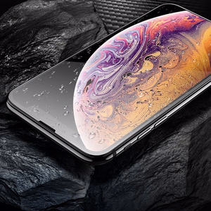HOCO grūdintas stiklas HD 5D Guardian skydas (rinkinys 10in1) - iPhone Xr / 11 juodas (G14)