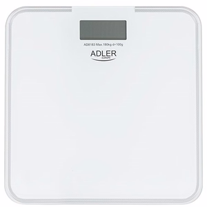 Bathroom scale ADLER AD 8183 with edge lighting White