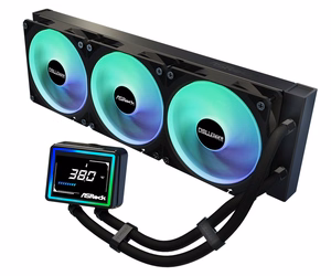 Asrock Challenger 360 Digital procesoriaus skysčio aušinimo rinkinys 12 cm juodas