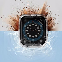 Uniq dėklas Nautic Apple Watch Series 7/8/9 45mm skaidrus/balandžio skaidrus