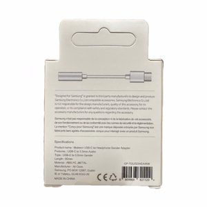 Samsung GP-TGU023AE DAC USB-C į 3.5mm mini jack adapteris - baltas