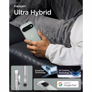 Spigen Ultra Hybrid  Google Pixel 11 Pro dėklas, skaidrus