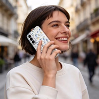 Tech-Protect FlexAir Dėklas for Samsung Galaxy A57 5G - Multicolor Flowers