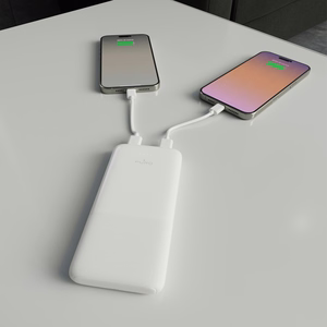 Powerbank Puro DAILY 10 PLUS 10000mAh 2x USBA / 1x USB-C 22.5W - white