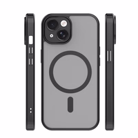 Mag Matt dėklas iPhone 13 6,1" juodas