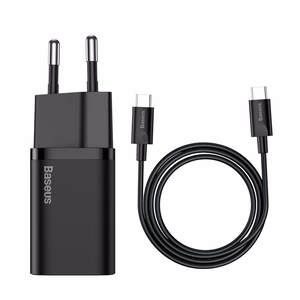 Baseus TZCCSUP-L01 mobiliojo įrenginio kroviklis Išmanusis telefonas Juoda AC, USB Spartusis įkrovimas Vidaus