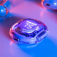 Acefast T8 TWS Bluetooth belaidės ausinės - šviesiai mėlynos