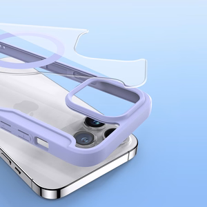 Dėklas Dux Ducis Skin X Pro Apple iPhone 15 Pro Max violetinis