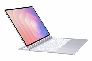 EF-DX935US Pro klaviatūra Samsung Galaxy Tab S11 Ultra, sidabrinė