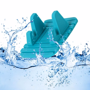 Universalus automobilinis laikiklis silikoninis telefono stovas nano pad juodas