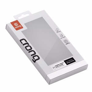 Crong Hybrid Frost MAG Cover MagSafe dėklas, skirtas iPhone 17 Pro, juodas