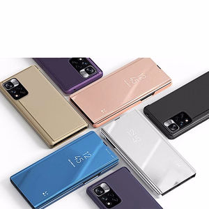 Clear View Case apvalks Realme C33 flip cover juodas