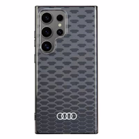 Audi IML Siuvinėjimo raštas Magnetinis dėklas telefonui S24 Ultra S928 juodas/juodas kietas dėklas AU-IMLMS24U-Q5/D3-BK