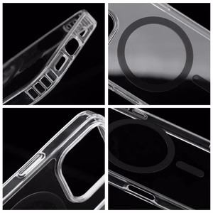 Dėklas Samsung A27 Drop Glue Colorful Ring Mag Cover suderinamas su MagSafe juodas