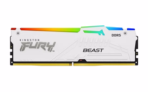Kingston Technology FURY Beast RGB atminties modulis 32 GB 1 x 32 GB DDR5 6000 MT/s 288-pin DIMM