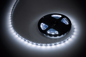 Rebel LED juosta, 5 m, šaltai balta, 300 x 5050, 12 V