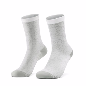 Rockbros 490025001 ROAD TO SKY Cycling Socks 43-46 cm - White