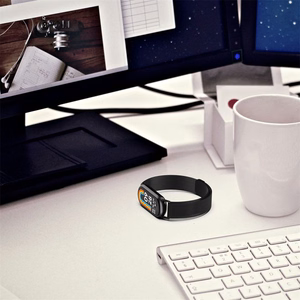 TECH-PROTECT MILANESEBAND XIAOMI SMART BAND 8 / 9 / NFC JUODAS
