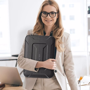 Tech-Protect Ranger-X taktinė nešiojamojo kompiuterio dėklas 15–16" - juodas