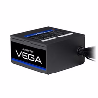 Chieftec Vega 750W Series PPG-750-S maitinimo blokas 20+4 pin ATX ATX Juoda