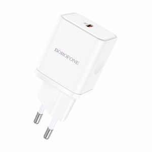 Įkroviklis Borofone BN6 20W USB-C baltas