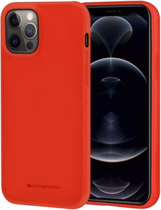 Dėklas Mercury Soft Jelly Case Samsung S721 S24 FE raudonas