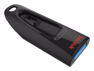 SanDisk Ultra USB atmintukas 64 GB USB A tipo 3.2 Gen 1 (3.1 Gen 1) Juoda