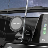 Dudao F25 MagSafe-compatible car mount dashboard or windshield - juodas